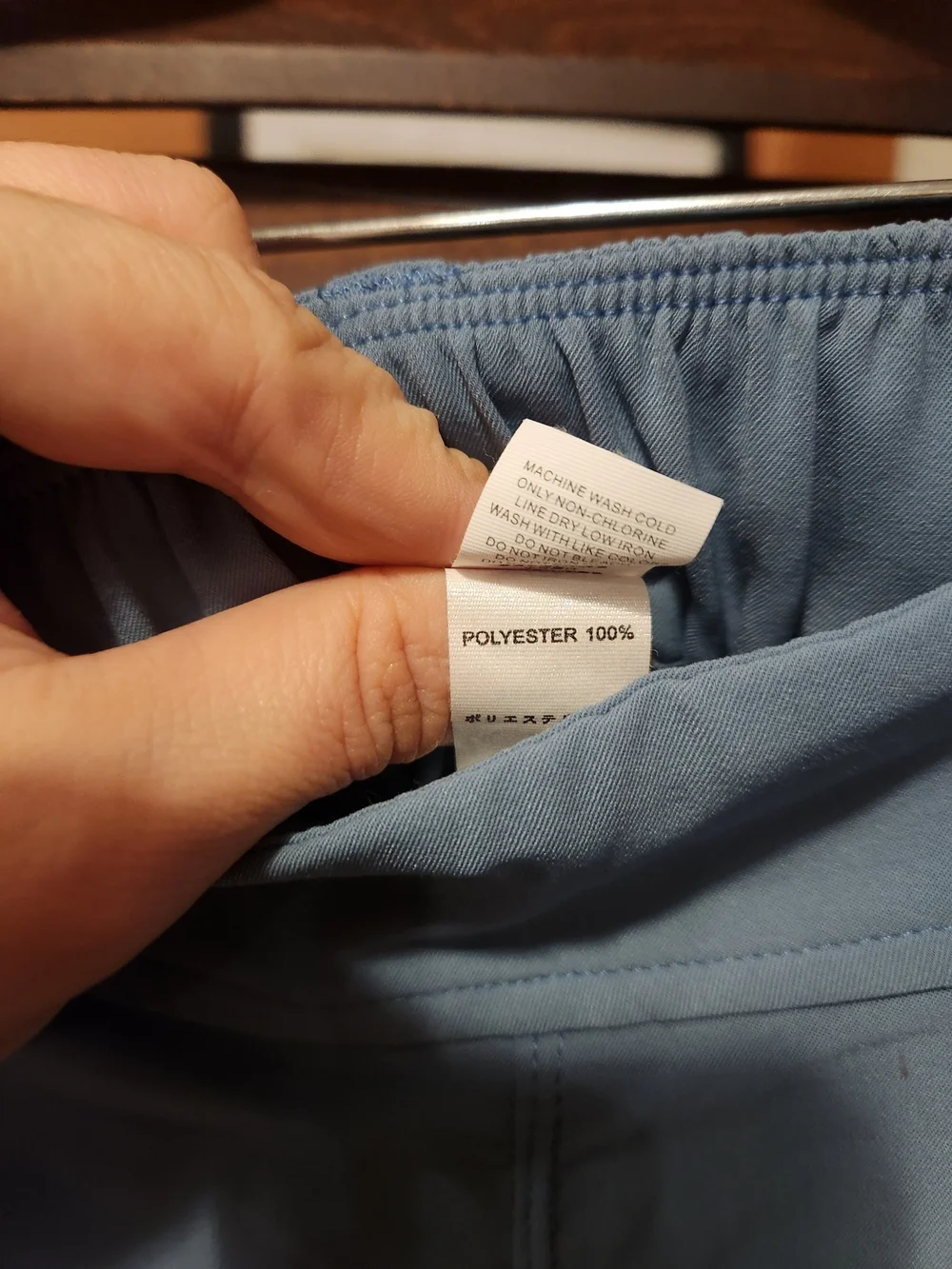 Wide Leg Women's Pants in Light Blue - Classic Comfortable Style